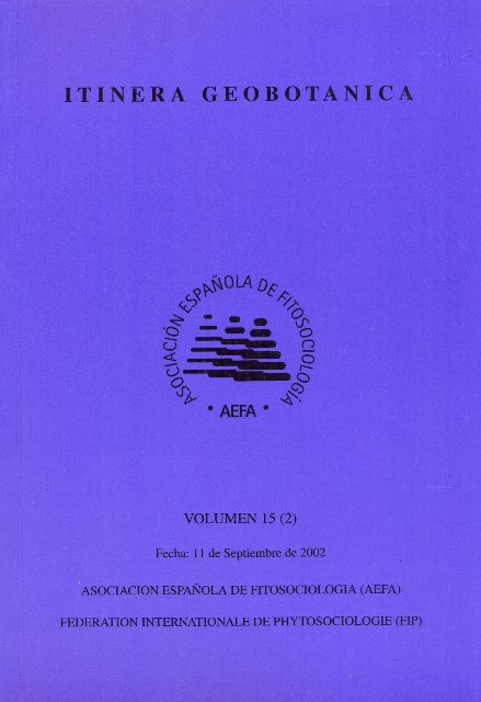 DESCARGA EN PDF Itinera Geobotanica 15(2)