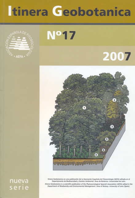 DESCARGA EN PDF Itinera Geobotanica 17