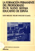 Imagen de portada del libro La formación permanente del profesorado en el nuevo sistema educativo en España