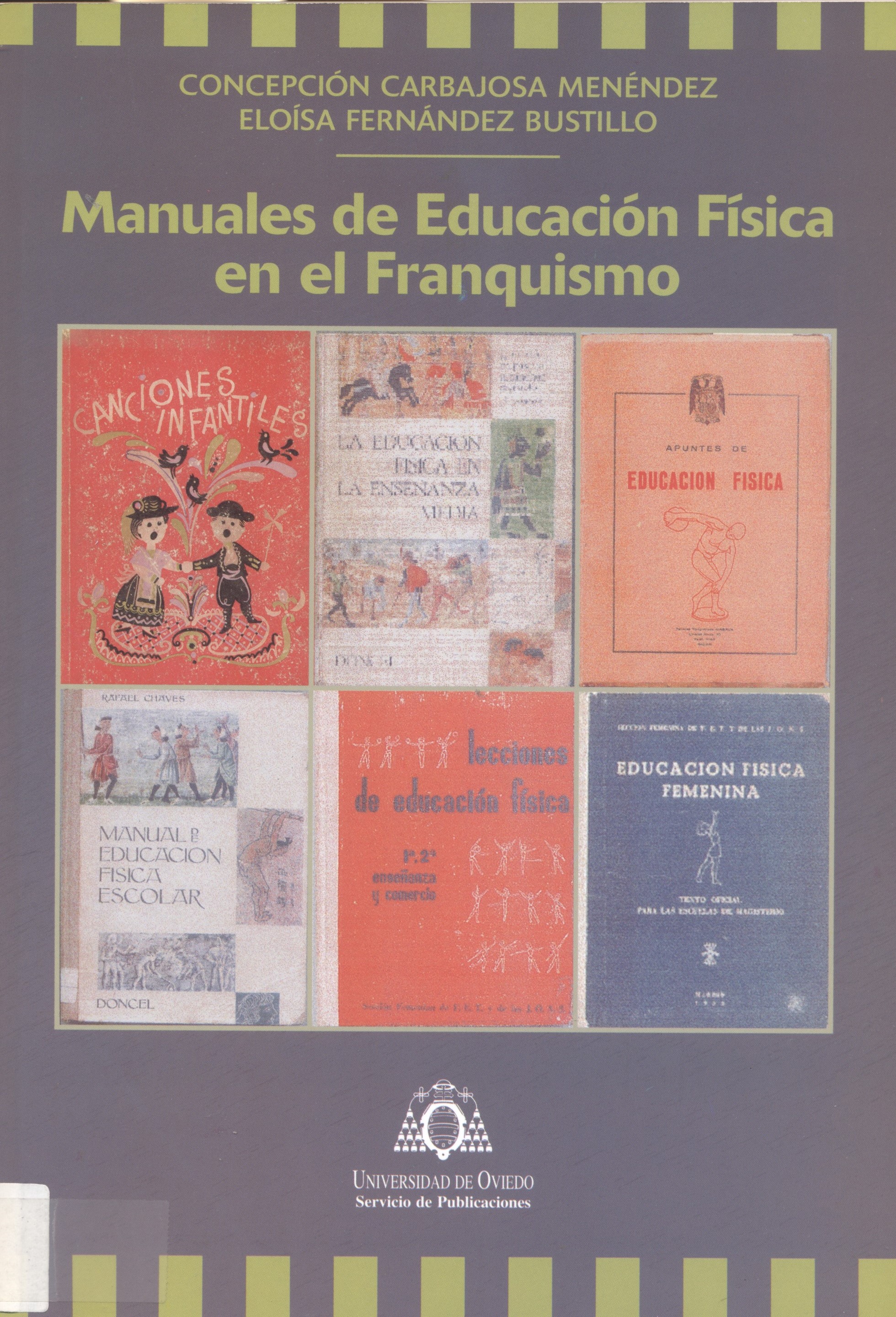 Imagen de portada del libro Manuales de educación física en el franquismo