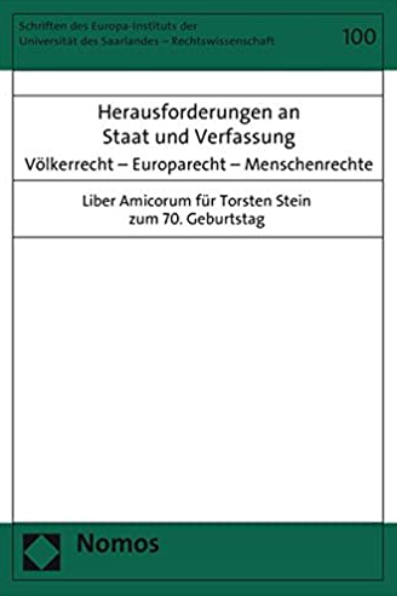 Imagen de portada del libro Herausforderungen an Staat und Verfassung
