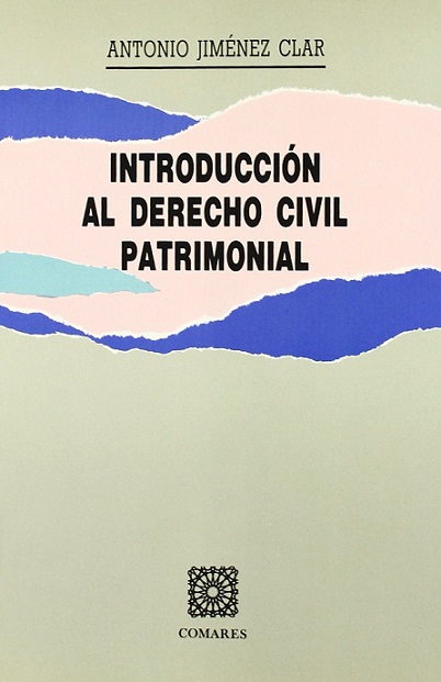 Imagen de portada del libro Introducción al derecho civil patrimonial