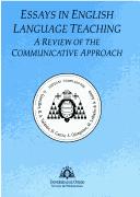 Imagen de portada del libro Essays in English language teaching : a review of the communicative approach