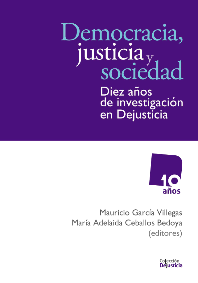 Imagen de portada del libro Democracia, justicia y sociedad