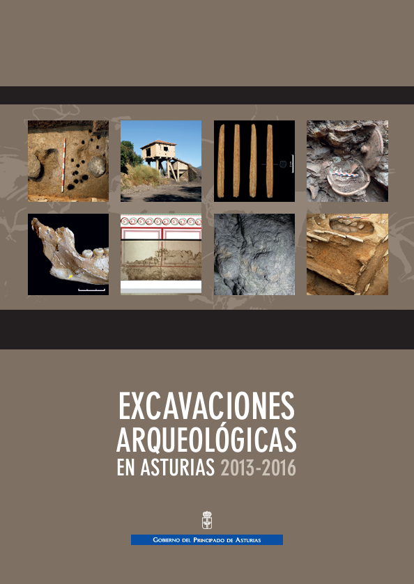Imagen de portada del libro Excavaciones arqueológicas en Asturias 2013-2016