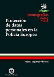 Imagen de portada del libro Protección de datos personales en la policía europea