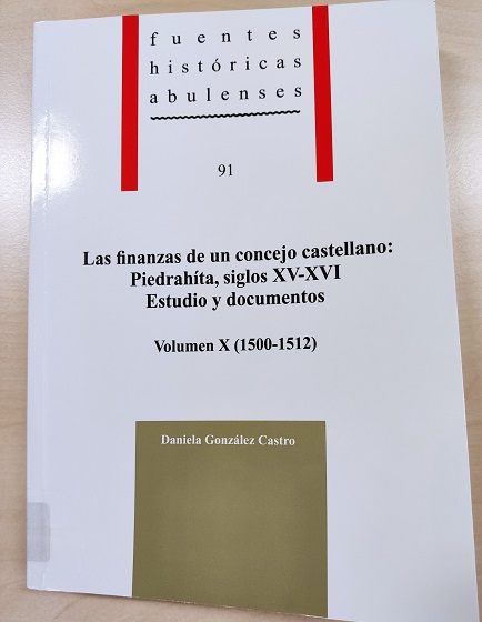 Imagen de portada del libro Las finanzas de un concejo castellano, Piedrahíta, siglos XV-XVI