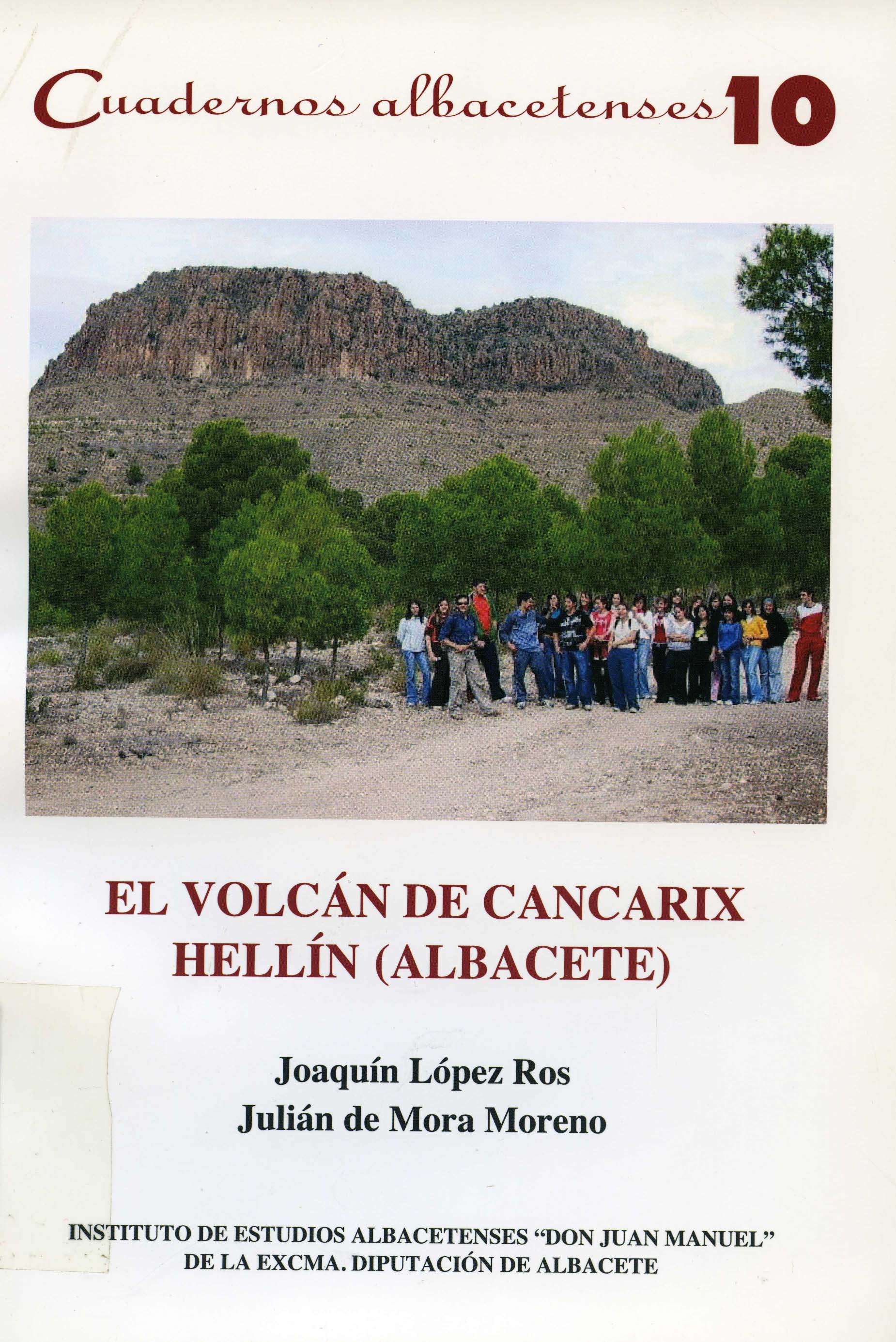 Imagen de portada del libro El volcán de Cancarix, Hellín (Albacete)