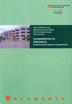 Imagen de portada del libro Competències en infermeria