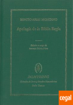 Imagen de portada del libro Apología de la Biblia Regia