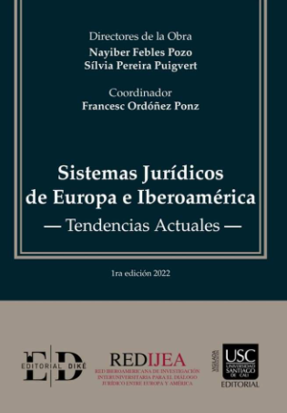 Imagen de portada del libro Sistemas jurídicos en Europa e Iberoamérica