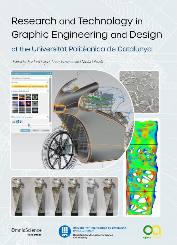 Imagen de portada del libro Research and Technology in Graphic Engineering and Design at the Universitat Politècnica de Catalunya