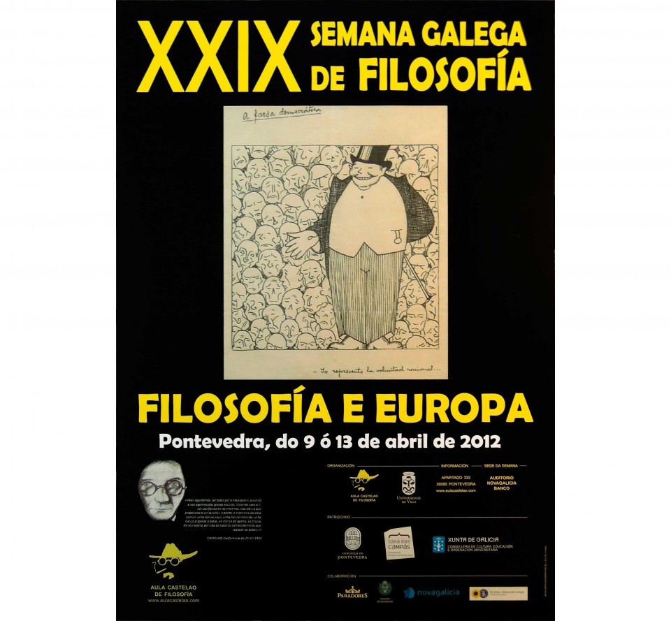 Imagen de portada del libro Filosofía e Europa