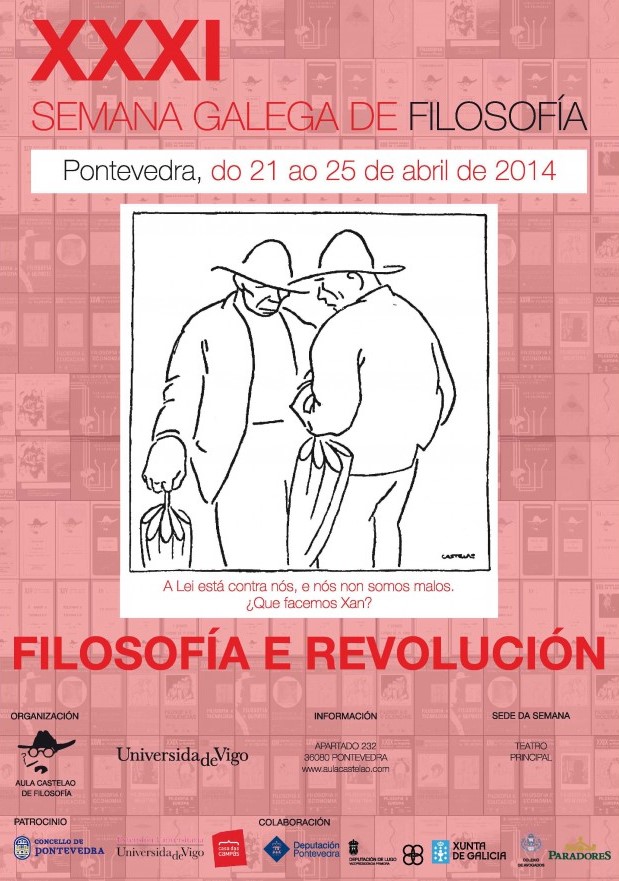 Imagen de portada del libro Filosofía e revolución
