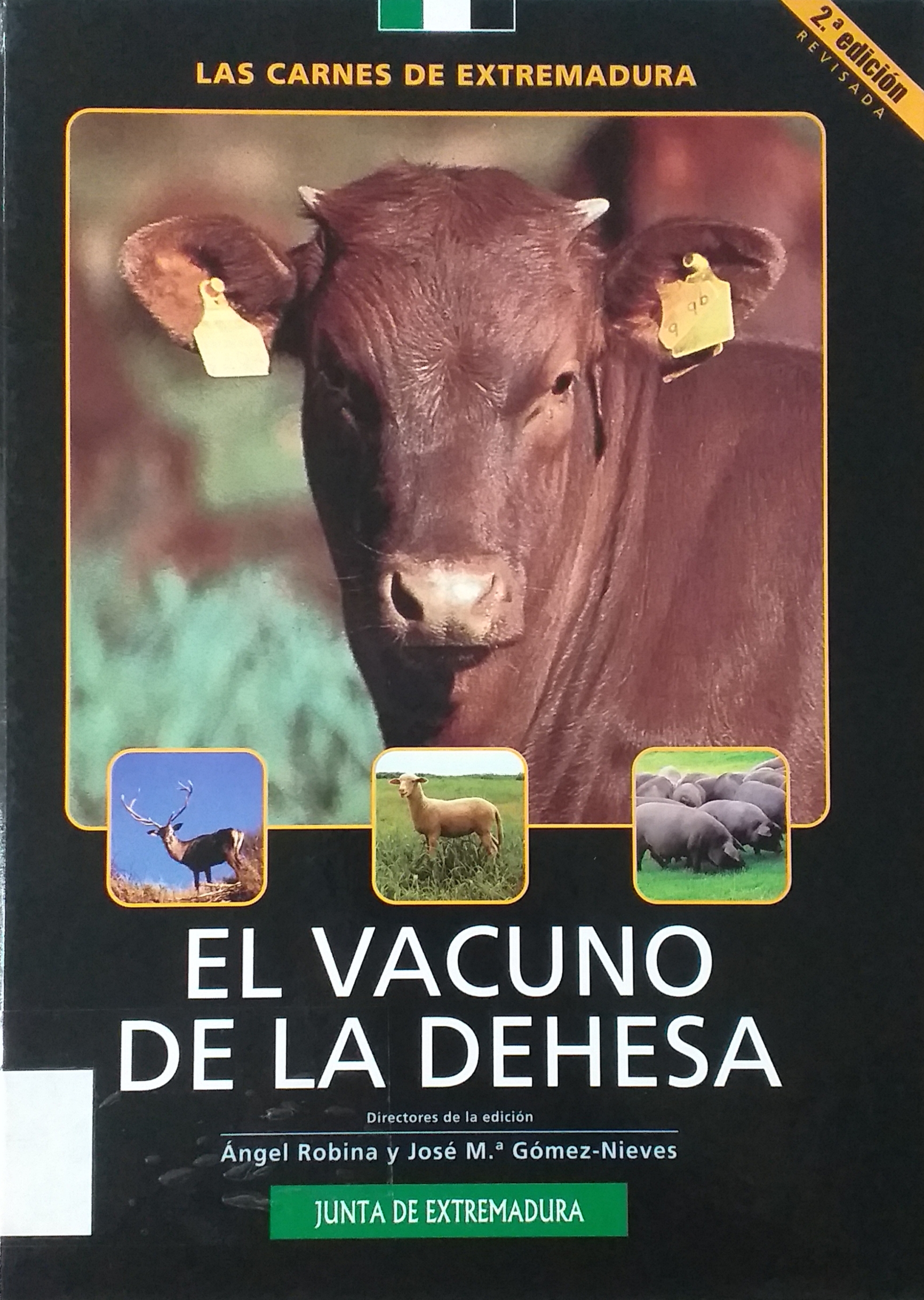 Imagen de portada del libro El vacuno de la dehesa
