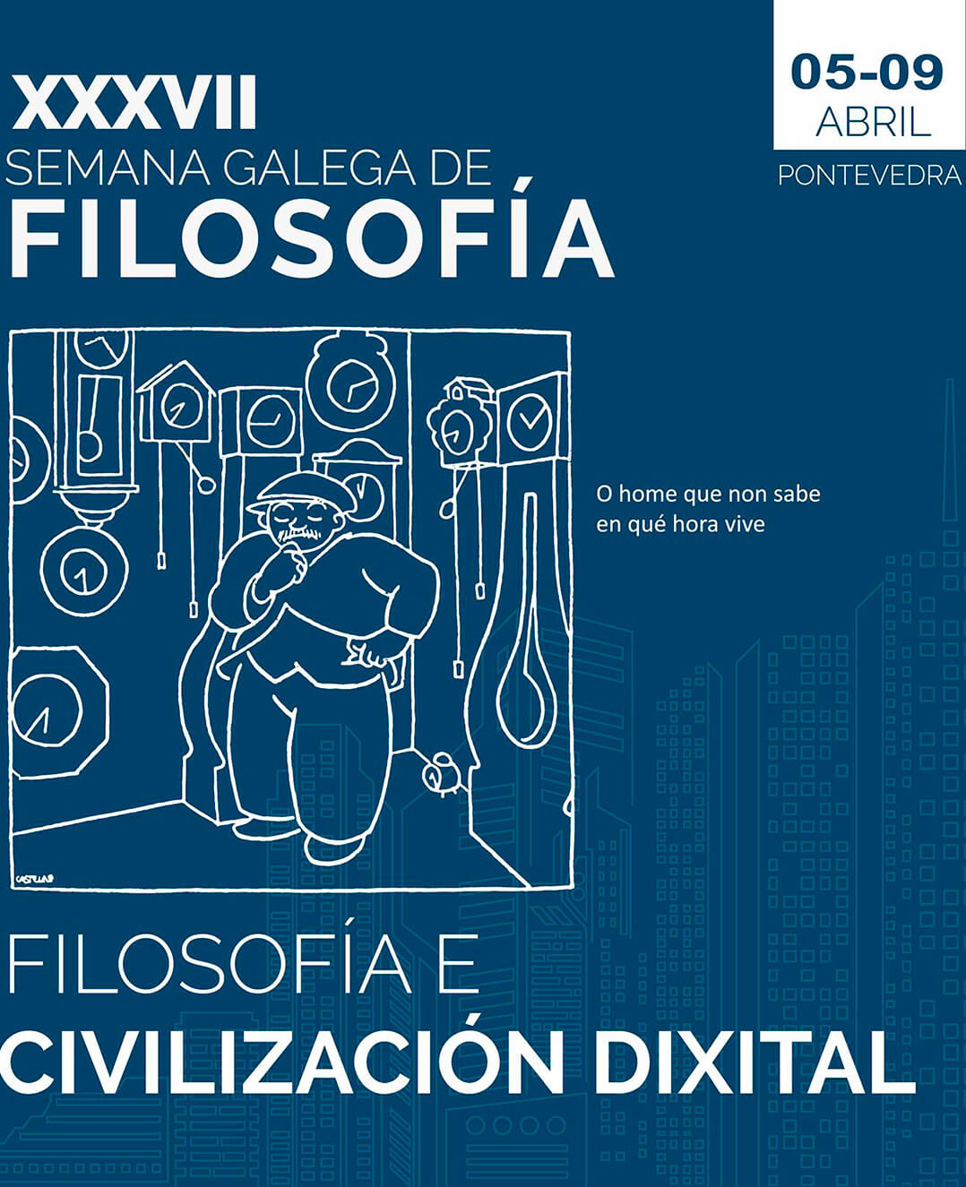 Imagen de portada del libro Filosofía e civilización dixital