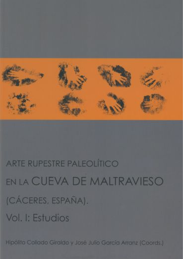 Imagen de portada del libro Arte rupestre paleolítico en la cueva de Maltravieso (Cáceres, España)