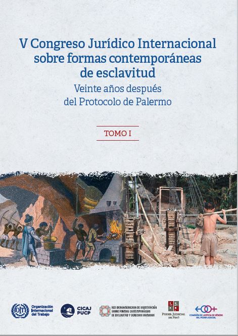 Imagen de portada del libro V Congreso Jurídico Internacional sobre formas contemporáneas de esclavitud