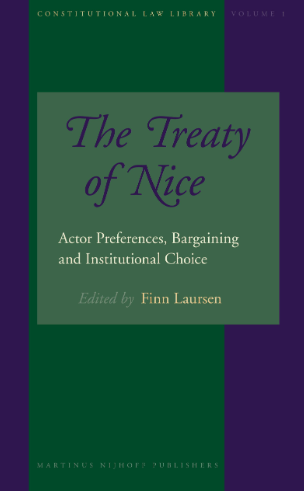 Imagen de portada del libro The treaty of Nice