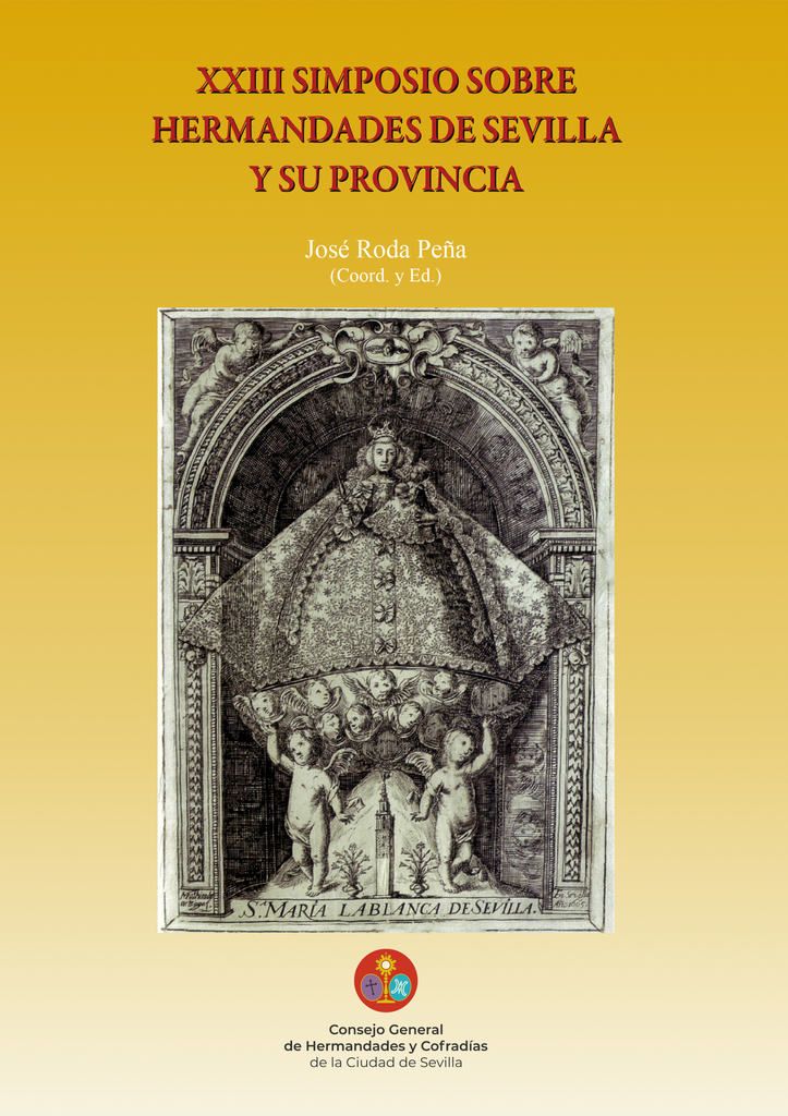Imagen de portada del libro XXIII Simposio sobre Hermandades de Sevilla y su Provincia