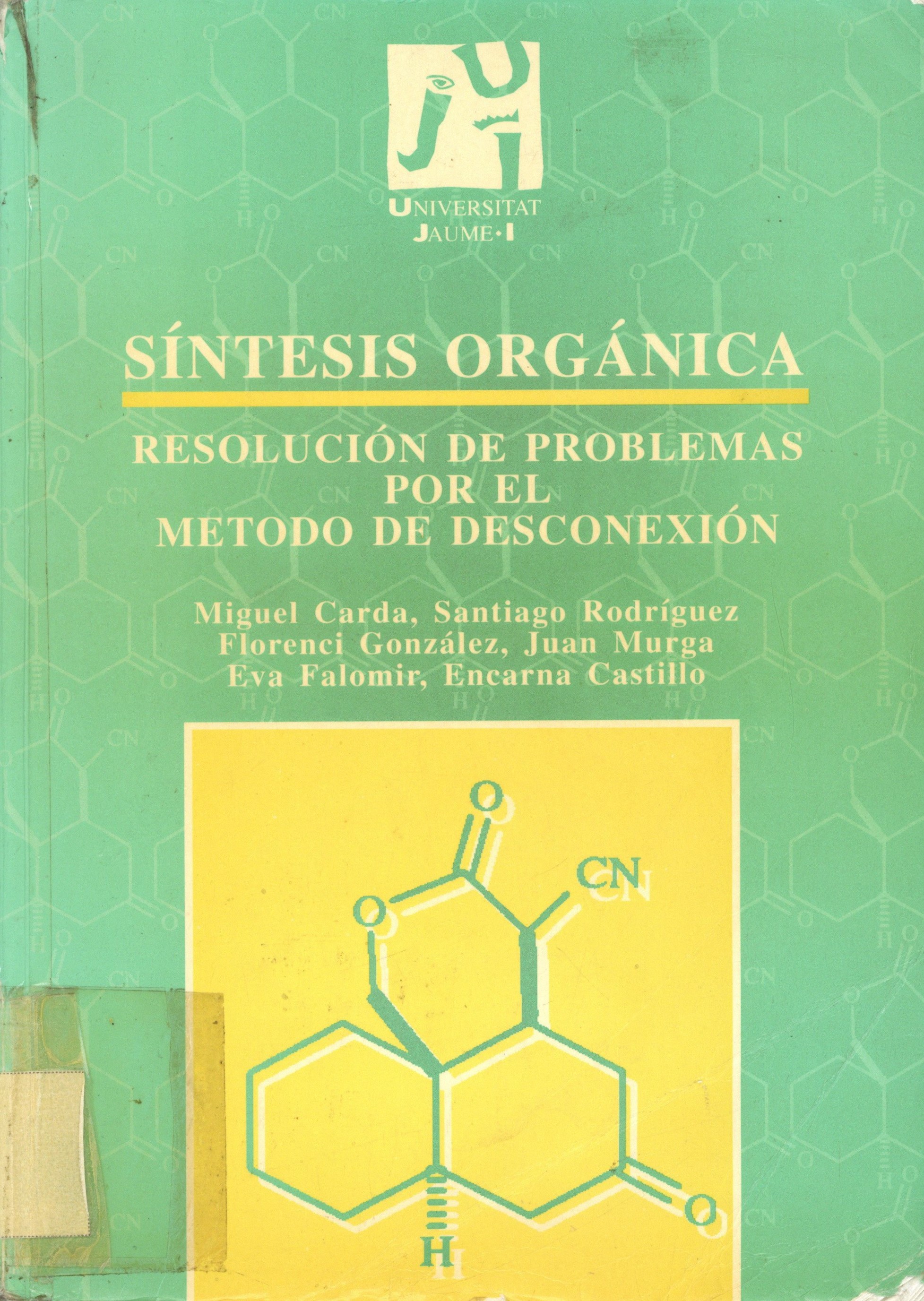 Imagen de portada del libro Síntesis orgánica