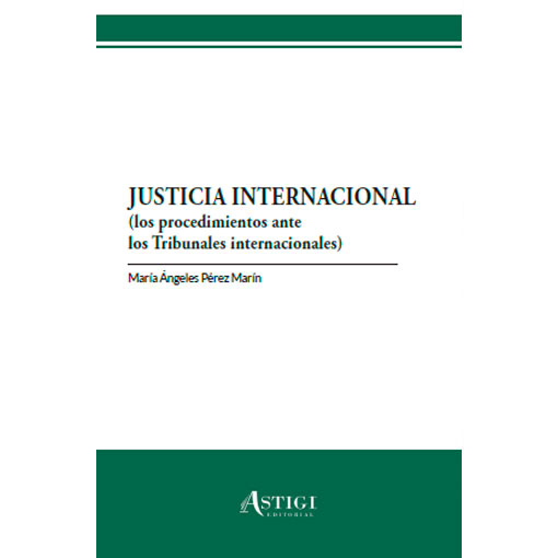 Imagen de portada del libro Justicia internacional
