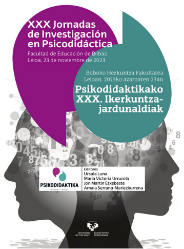 Imagen de portada del libro XXX Jornadas de Investigación en Psicodidáctica