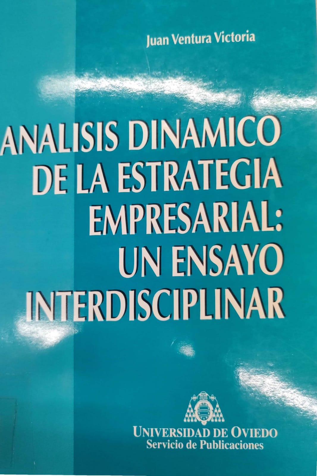 Imagen de portada del libro Análisis dinámico de la estrategia empresarial