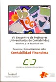 Imagen de portada del libro VII Encuentro de profesores universitarios de contabilidad