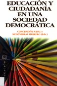 Imagen de portada del libro Educación y ciudadanía en una sociedad democrática