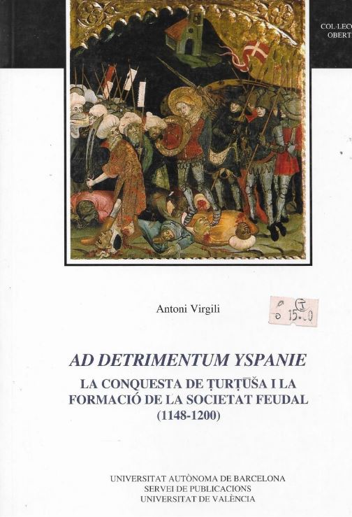 Imagen de portada del libro Ad detrimentum Yspanie