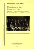 Imagen de portada del libro Estudios sobre historia del pensamiento español : (actas de las III Jornadas de Hispanismo Filosófico)