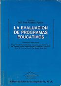 Imagen de portada del libro La evaluación de programas educativos