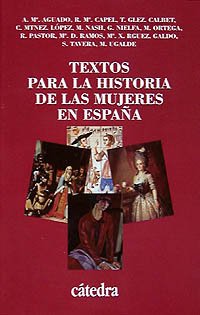 Imagen de portada del libro Textos para la historia de las mujeres en España