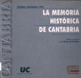Imagen de portada del libro La memoria histórica de Cantabria