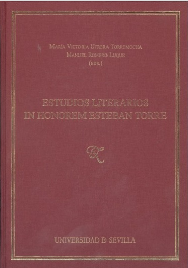 Imagen de portada del libro Estudios literarios in honorem Esteban Torre