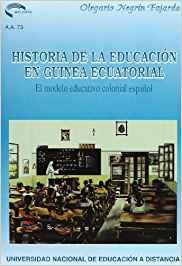 Imagen de portada del libro Historia de la educación en Guinea Ecuatorial