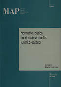 Imagen de portada del libro Normativa básica en el ordenamiento jurídico español