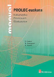 Imagen de portada del libro PROLEC-euskara