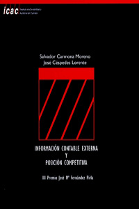 Imagen de portada del libro Información contable externa y posición competitiva