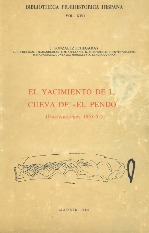 Imagen de portada del libro El yacimiento de la cueva de "El Pendo"