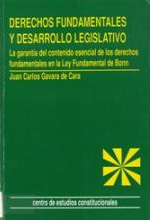 Imagen de portada del libro Derechos fundamentales y desarrollo legislativo