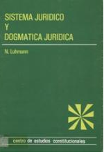 Imagen de portada del libro Sistema jurídico y dogmática jurídica