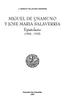 Imagen de portada del libro Miguel de Unamuno y José María Salaverría