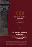 Imagen de portada del libro La historia medieval en España. Un balance historiográfico (1968-1998)