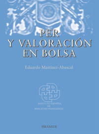 Imagen de portada del libro PER y valoración en bolsa