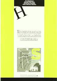 Imagen de portada del libro Movimientos sociales y estado en la España contemporánea