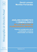 Imagen de portada del libro Análisis dogmático y criminológico de los delitos de pornografía infantil