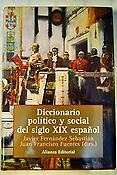 Imagen de portada del libro Diccionario político y social del siglo XIX español