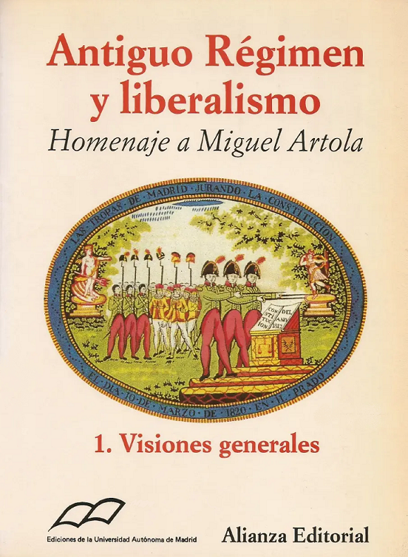 Imagen de portada del libro Antiguo Régimen y liberalismo